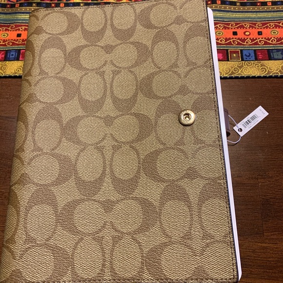 Coach Other - BNWT Coach Notebook